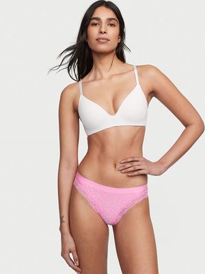 Panty Bikini Seamless con Encaje