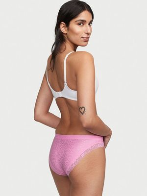Panty Bikini Seamless con Encaje