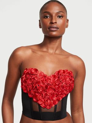 Top Estilo Corsé con Rosas