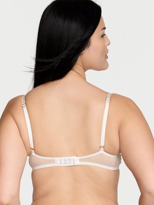 Bra Push-Up con Bordado Floral Boho