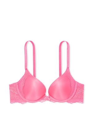 Bra Push-Up de Encaje Liso