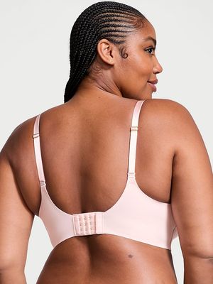 Bra Push-Up Escotado LIso y Sin Varillas