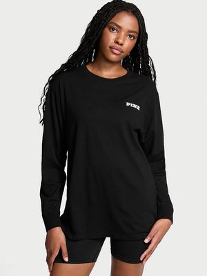 Playera de Algodón con Manga Larga Campus