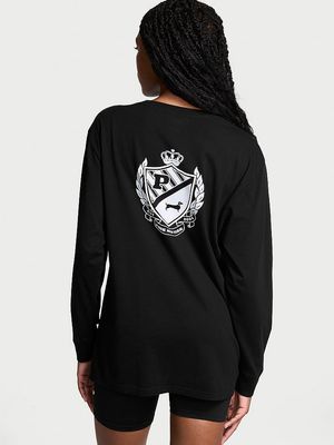 Playera de Algodón con Manga Larga Campus