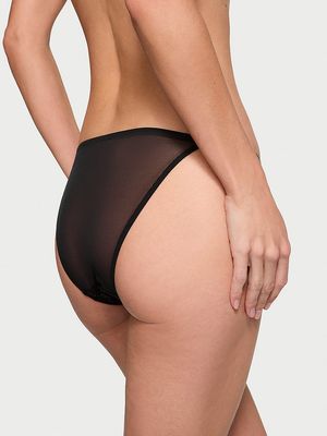 Panty Bikini a Tiras con Bordado de Logo VS