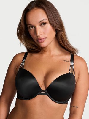 Bra Push-Up con Tirantes Brillantes Starstruck