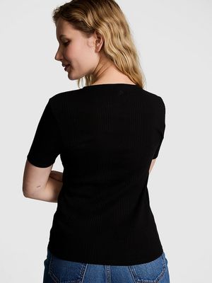 Playera Multicolor Acanalada