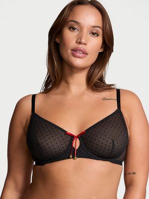 Bra Demi de Malla Sin Forro Jingle Bells