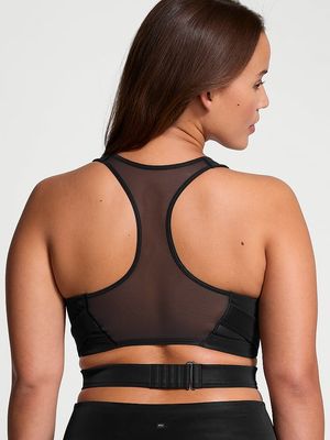 Sports Bra Cruzado y Escotado con Efecto Ante VSX