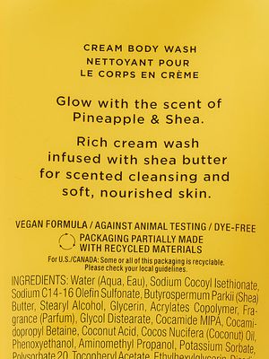 Jabón Corporal Natural Beauty Pinapple & Shea