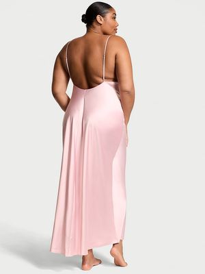 Slip Largo de Satén y Encaje Dare to Dream