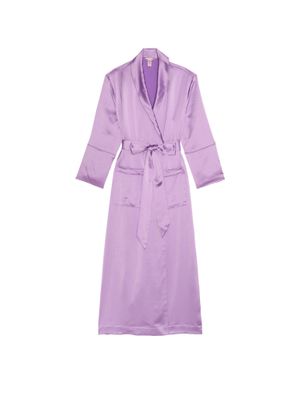 Bata Larga de Satén Luxe