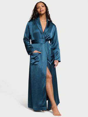Bata Larga de Satén Luxe