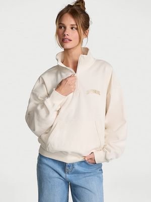 Sudadera de Polar Ivy con Cremallera de 1/4