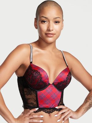 Top Push-Up Estilo Corsé Agrega 2 Copas Bombshell