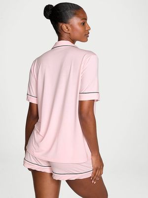 Conjunto con Pijama Corta de Modal Suave