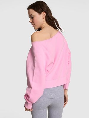 Sudadera de Polar Ivy con Hombros Descubiertos