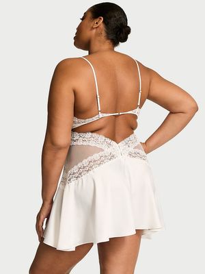 Slip de Satén con Encaje Dare to Dream