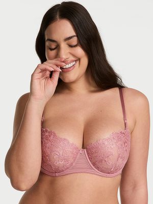 Bra Balconette Sin Forro con Bordado Vintage Blossom Wicked