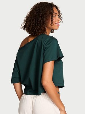 Slouchy Cropped Sleepshirt