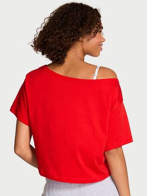 Slouchy Cropped Sleepshirt