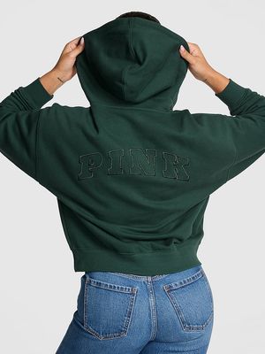 Ivy Fleece Campus Half-Zip Hoodie