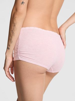 Cotton Dorm Boyshort Panty