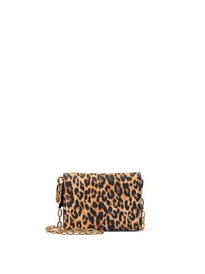 Cartera convertible con cadena Animal Print