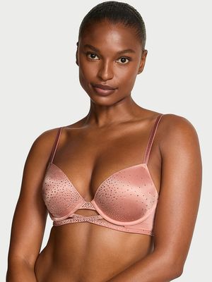 Bra Push-Up Sparkle Crystal Shine Cradle Fashion Show
