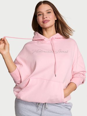 Sudadera Iconic Fleece Relaxed con Capucha