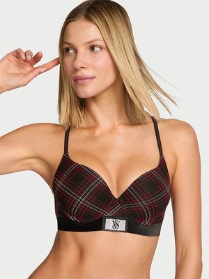 Bra Push-Up Perfect Shape Shine Patch Velvet