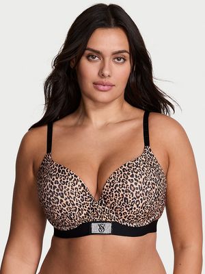 Bra Push-Up Perfect Shape Shine Patch Animal Print