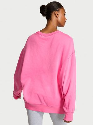 Sudadera Effortless Fleece con Cuello Redondo
