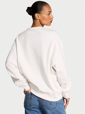 Sudadera Effortless Fleece con Cuello Redondo