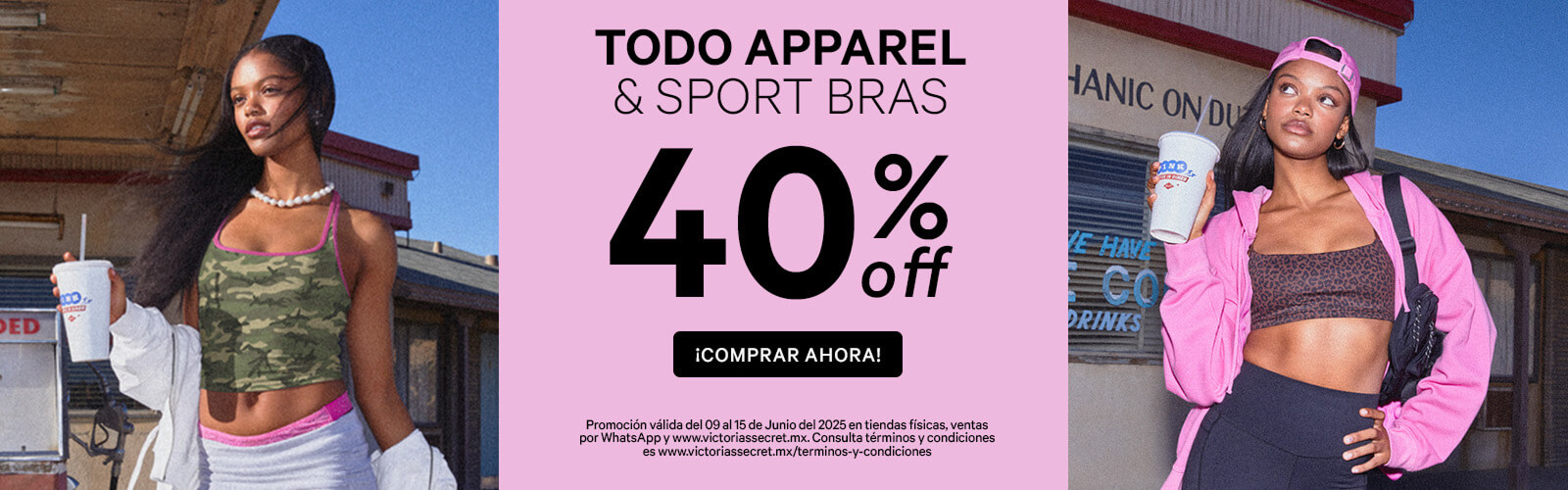 TODO APPAREL & SPORT BRAS 40%