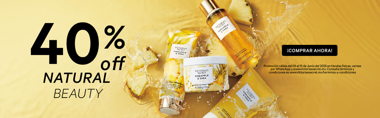 NATURAL BEAUTY 40% OFF